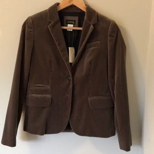 J.Crew Velvet Blazer BNWT